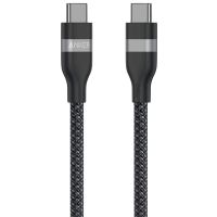 Кабель Anker Upcycled-Braided USB-C - USB-C (M/M), 240W, 0.9 м, Black (A82E2H11)