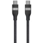 Кабель Anker Upcycled-Braided USB-C - USB-C (M/M), 240W, 1.8 м, Black (A82E2H12)