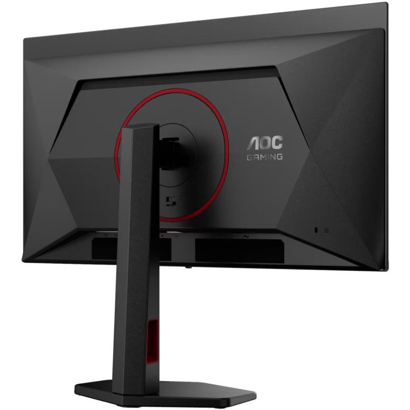 TFT 26.5" AOC Q27G4SDR, QD-OLED, 360Hz, 0,3ms, 2xHDMI, DP, USB-hub, HAS, Pivot, чорно-червоний (Q27G4SDR)