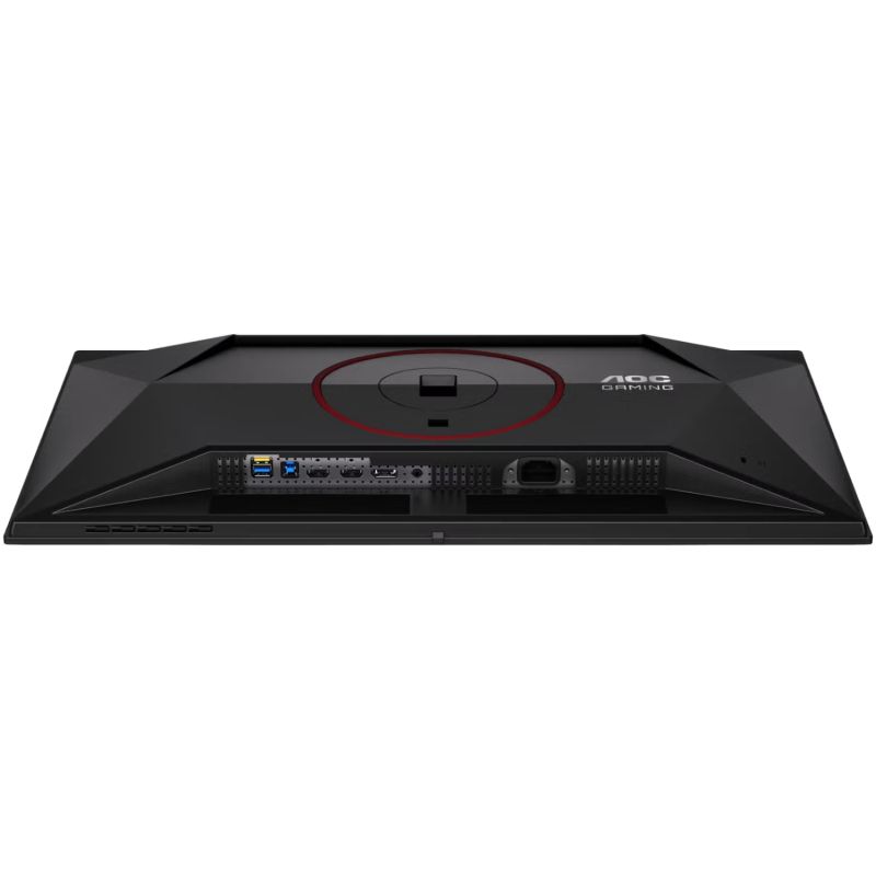 TFT 26.5" AOC Q27G4SDR, QD-OLED, 360Hz, 0,3ms, 2xHDMI, DP, USB-hub, HAS, Pivot, чорно-червоний (Q27G4SDR)