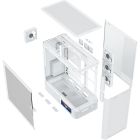 Корпус Modecom VOLCANO AQ400 ARGB MIDI SIDE LCD 6,2”, 4x120mm fans WHITE без БЖ ATX (MC-A-AQ400-4FA-W)