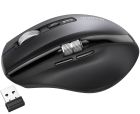 Мишка UGREEN 2.4GHz&BT M751 Ergonomic Contoured-Shape, бездротова, 5000dpi., 5кн., Чорна (45792)