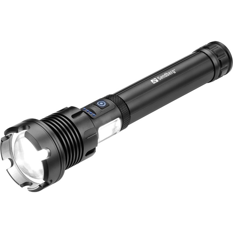 Ліхтарик-повербанк Sandberg Survivor 7 in 1 Torch Powerbank 10000 mAh XHP70 LED USB-C 5W (421-09)
