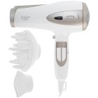 Фен Adler AD 2248 white champagne 2200Вт/ 2 швидкості/ хол.обдув/ темп.режимів-3/ іонізація/ дифузор (AD2248W)