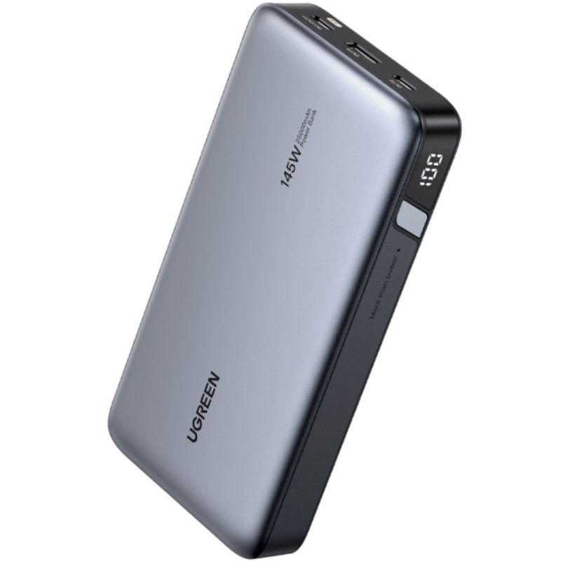 УМБ Ugreen 25000mAh 145W 2xUSB C+USB A, PD3.0+QC3.0, наскрізне живлення 65Вт (PB205) (90597A)