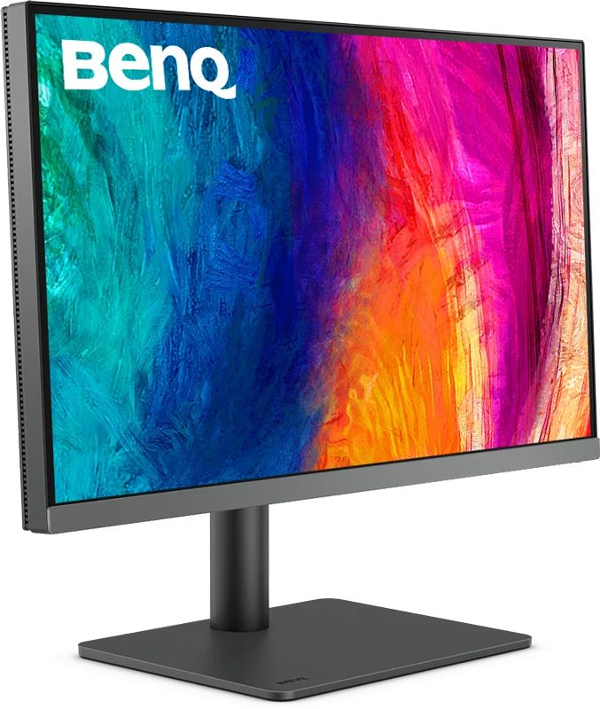 TFT 27" BenQ PD2706U, 4K UHD, IPS, 99% sRGB, HDR10, HDMI, DP, USB-C, USB-hub, HAS, колонки (9H.LLJLB.QEE)