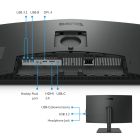 TFT 27" BenQ PD2706U, 4K UHD, IPS, 99% sRGB, HDR10, HDMI, DP, USB-C, USB-hub, HAS, колонки (9H.LLJLB.QEE)