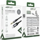 Перехідник USB-C --> 3.5 mm (F) 15cm audio converter J11 Acefast black (6974316285274)