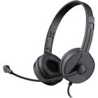 Гарнітура Defender Tune 160 2x3,5мм, 1,8м, чорна (63164)