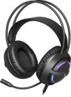 Ігрова гарнітура Defender Dexter RGB, кабель 2.2 м, чорна (64595)