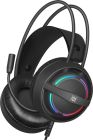 Ігрова гарнітура Defender Dexter RGB, кабель 2.2 м, чорна (64595)