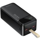 УМБ Choetech 40000mAh, 22,5W PD QC3.0, USB-C In/out, 2xUSB-A Li-pol чорна (B731-ACBK)