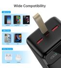 УМБ Choetech 40000mAh, 22,5W PD QC3.0, USB-C In/out, 2xUSB-A Li-pol чорна (B731-ACBK)