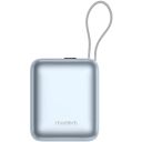 УМБ Choetech 10000mAh 35W PD3.0 USB-C In/Out, with buid-in type-C cabel  голуба (B832-LBE)