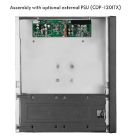 Корпус Chieftec COMPACT IX-06B-OP mATX, без БЖ, SLIM FF (IX-06B-OP)