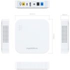 ДБЖ Marsriva DC Router UPS KP4 Max 3xDC+USB+USB-C OUT, 5V/9V/12V 18W 20000 mAh (74Wh) Li-Ion (KP4Max_MARSRIVA)