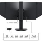 TFT 24.1" BenQ ZOWIE XL2566X+, 400Гц, HDMI 2.0 x3, DP 1.4, DyAc 2, HAS, Pivot, темно-сірий (9H.LMRLB.QBE)
