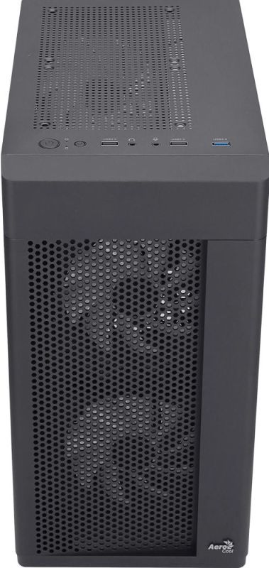 Корпус AeroCool Hexform-G-BK-v2 Black без БЖ (ACCS-PV38033.11)