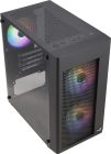 Корпус AeroCool Hexform-G-BK-v2 Black 600W (ACCX-PV38004.11)