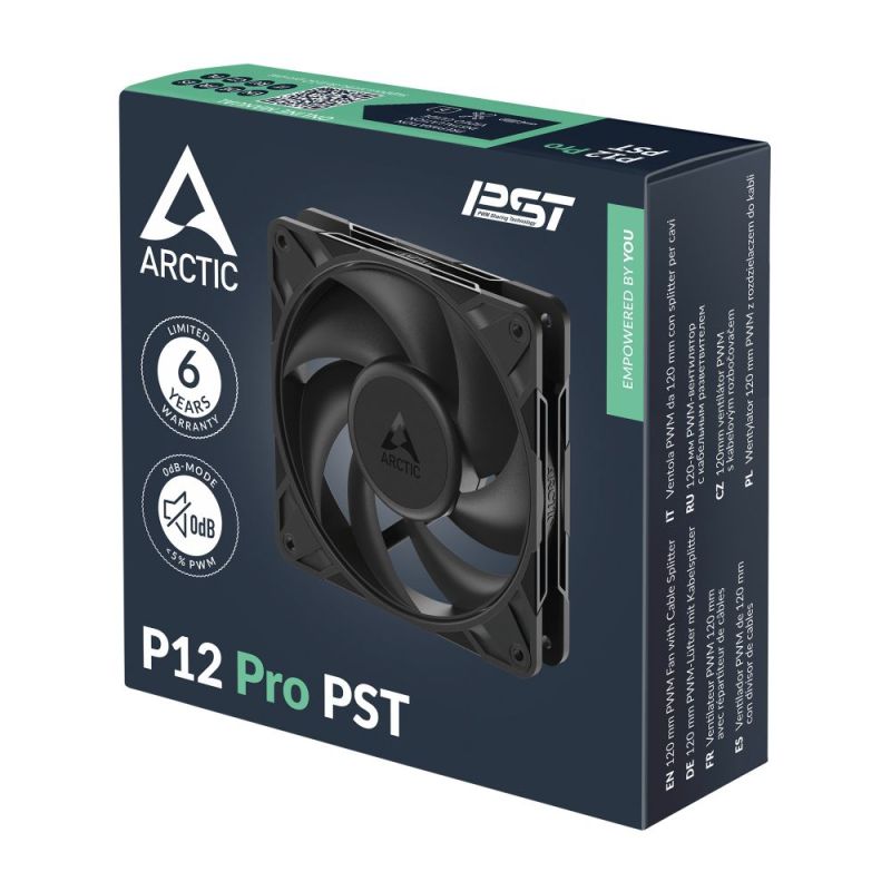 Вентилятор Arctic P12 Pro PST- 5 Pack (ACFAN00307A)