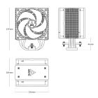 Кулер процессорный Arctic Freezer 36 A-RGB Black SI (white box) (AOCPU00013A)