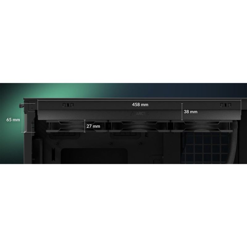 Система водяного охлаждения Arctic Liquid Freezer III Pro 420 A-RGB Black (ACFRE00185A)