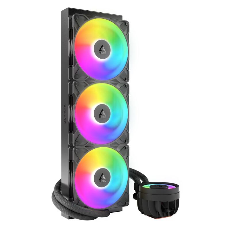 Система водяного охлаждения Arctic Liquid Freezer III Pro 420 A-RGB Black (ACFRE00185A)