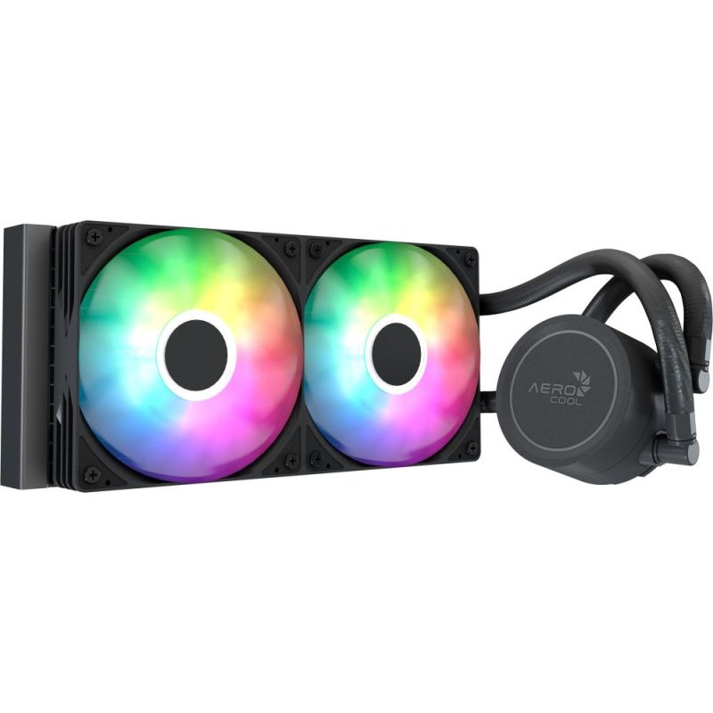 Система водяного охолодження AeroCool Abyss L240R Black (ACLA-AB24117.11)