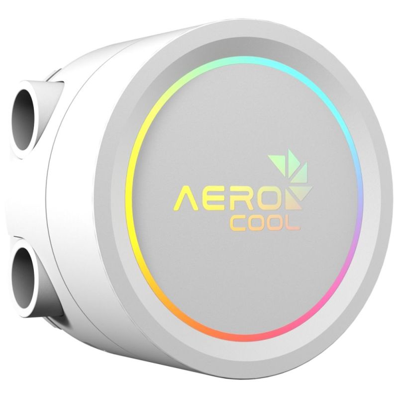 Система водяного охлаждения AeroCool Abyss L240R White (ACLA-AB24117.21)