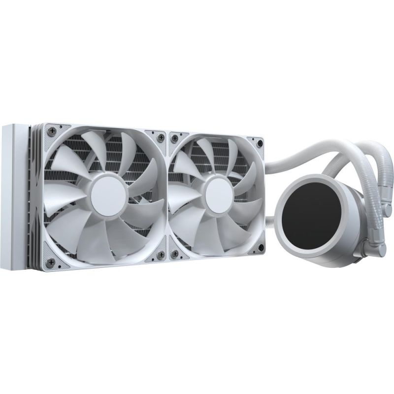 Система водяного охолодження AeroCool Abyss L240R Digi White (ACLA-AD24117.21)