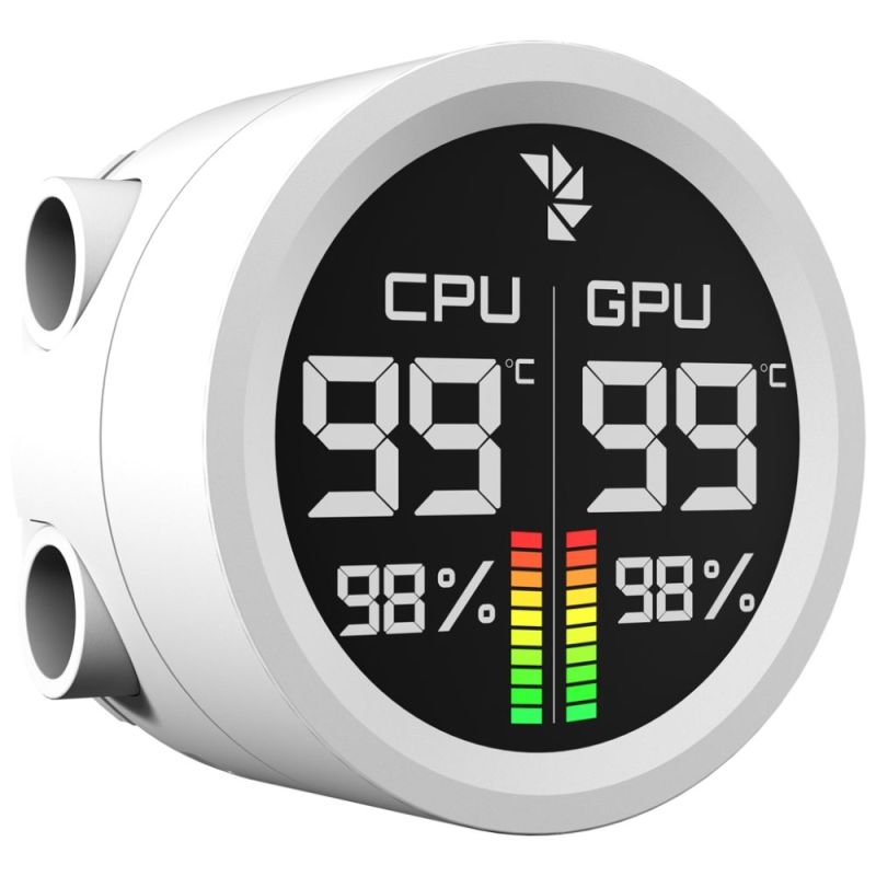 Система водяного охолодження AeroCool Abyss L360R Digi White (ACLA-AD36117.21)
