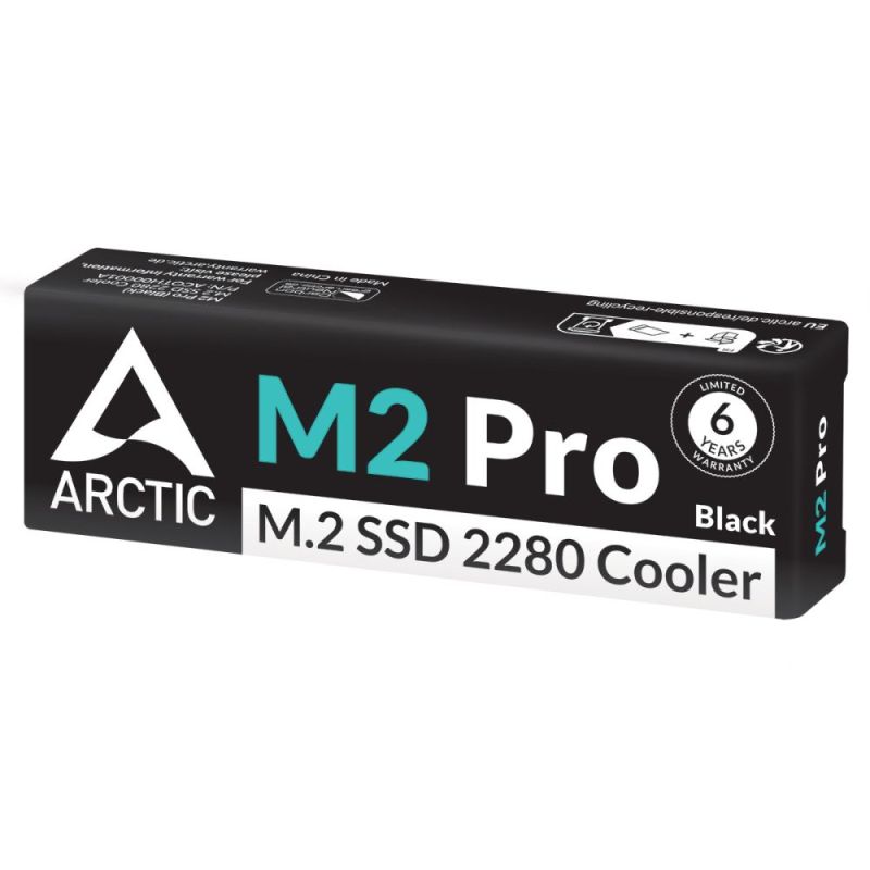 Радиатор охлаждения для SSD Arctic M2 Pro Black (ACOTH00001A)