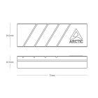 Радиатор охлаждения для SSD Arctic M2 Pro Silver (ACOTH00002A)
