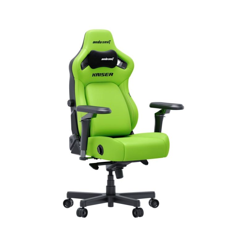 Кресло для геймеров Anda Seat Kaiser 4 V2 Size XL PVC Cyber Green (AD12YDDC-XLL-20-C-PV/C-03)