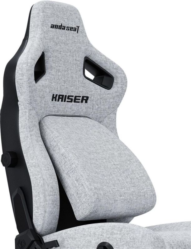 Кресло для геймеров Anda Seat Kaiser 4 Size XL Fabric Gray (AD12YDDC-XLL-20-G-CF)