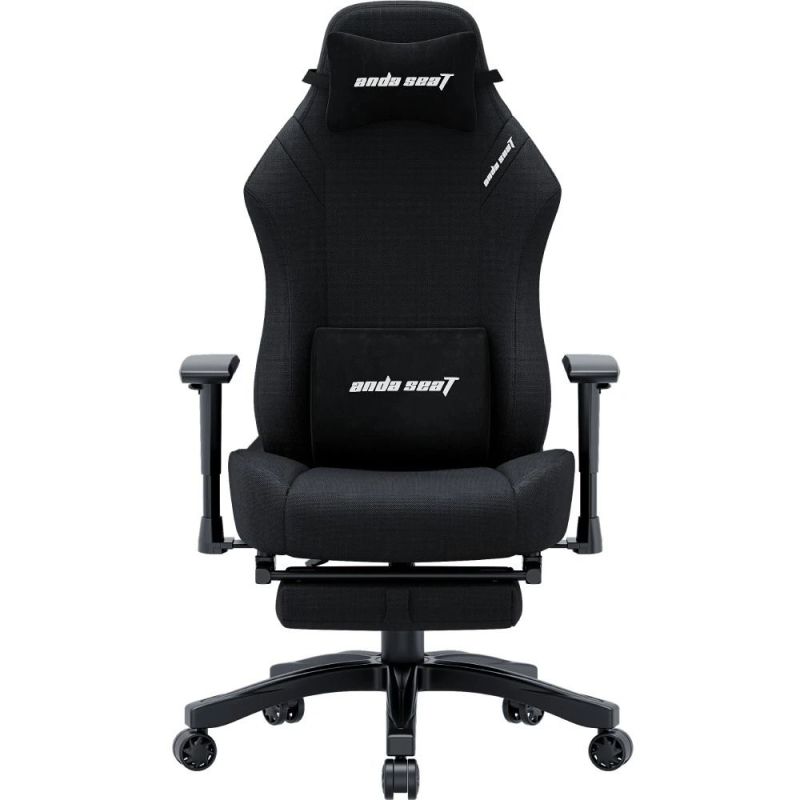 Кресло для геймеров Anda Seat Luna Pro Size L Black Fabric (AD18T-44-B-F)