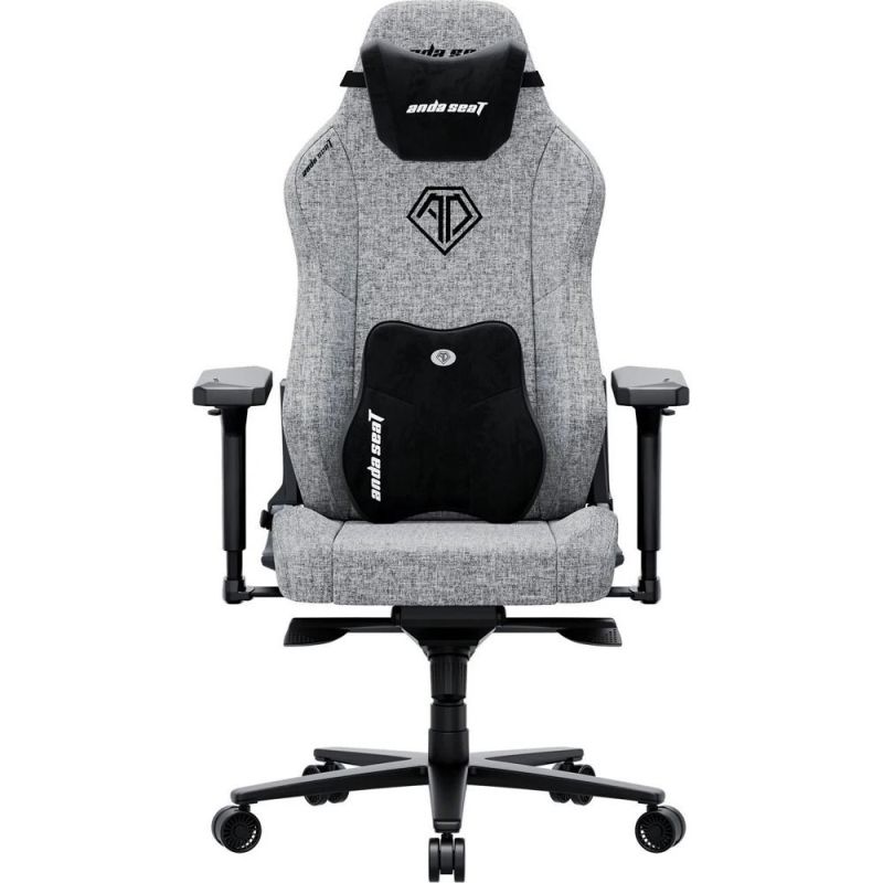 Кресло для геймеров Anda Seat Phantom 3 Size XL Fabric Gray (AD18XL-52-G-F-G01)