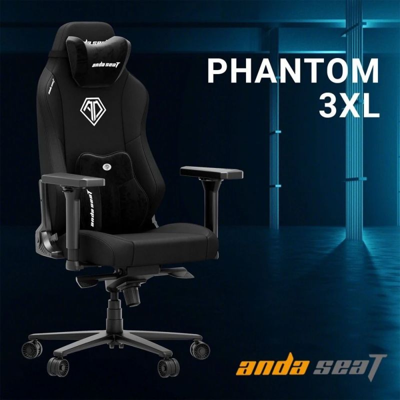 Кресло для геймеров Anda Seat Phantom 3 Size XL Fabric Dark Gray (AD18XL-52-GB-F-G01)