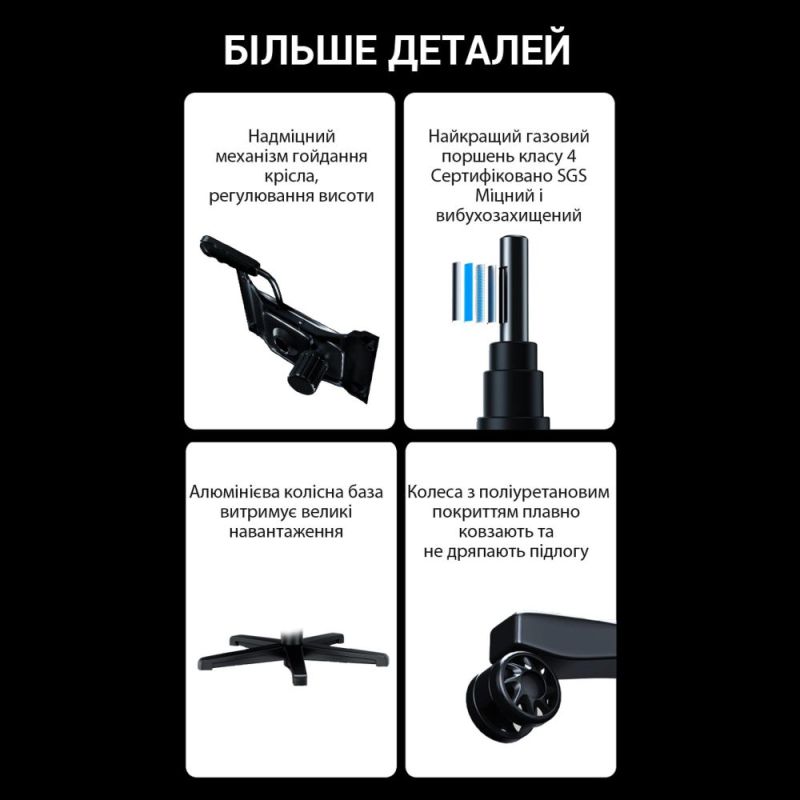 Кресло для геймеров Anda Seat Phantom 3 Pro Size L Dark Gray Linen Fabric (AD18YC-06-GB-F)