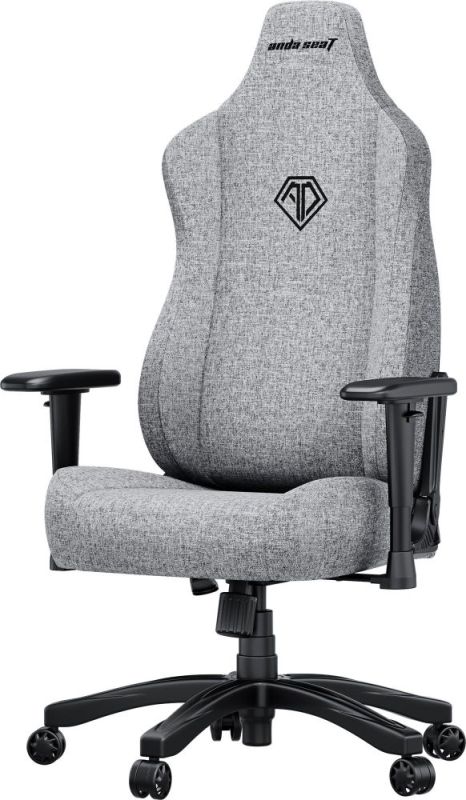 Кресло для геймеров Anda Seat Novis Size L Gray Fabric (AD23-L-01-G-F)