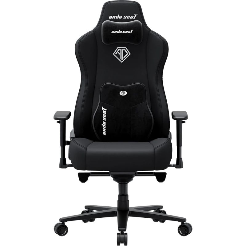 Крісло для геймерів Anda Seat Novis Plus Size XL Fabric Black (AD23YC-XL-01-B-F-B04)