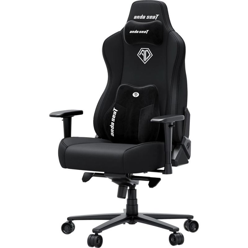 Крісло для геймерів Anda Seat Novis Plus Size XL Fabric Black (AD23YC-XL-01-B-F-B04)