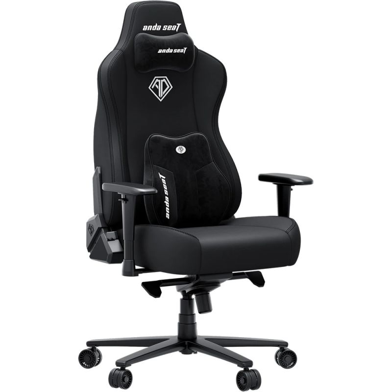 Крісло для геймерів Anda Seat Novis Plus Size XL Fabric Black (AD23YC-XL-01-B-F-B04)