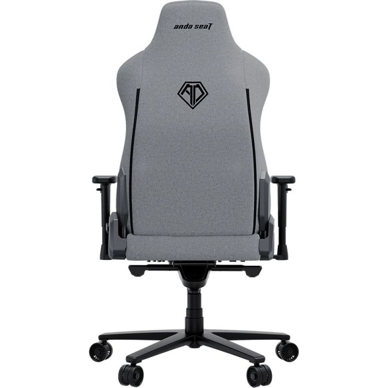 Кресло для геймеров Anda Seat Novis Plus Size XL Fabric Grey (AD23YC-XL-01-G-F-G04)