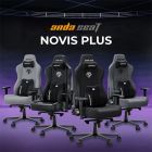 Кресло для геймеров Anda Seat Novis Plus Size XL Fabric Grey (AD23YC-XL-01-G-F-G04)