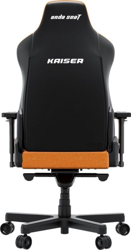 Кресло для геймеров Anda Seat Kaiser 3E XL Orange Fabric (AD23YC-XL-09-O-CF-O01)