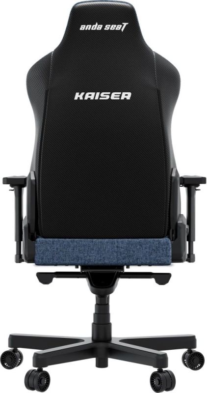 Кресло для геймеров Anda Seat Kaiser 3E XL Dark Blue Fabric (AD23YC-XL-09-S-CF-S01)