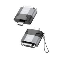 Адаптер XO HDMI-DVI (M/F) Black/Grey (GB013-HDMIDVI.tranish)