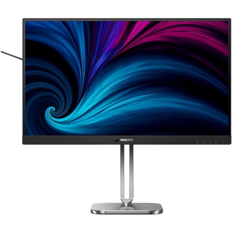 TFT 27" Philips 27B2U4601, QHD IPS,120Hz, HDMI,DP,USB-C, RJ45,USB-hub, HAS, Pivot, кол.,темно-сірий (27B2U4601/00)