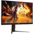 TFT 27" AOC 27G4HA, Fast IPS, 200Гц, 2хHDMI, DP, HAS, Pivot, кол., чорно-червоний (27G4HA)